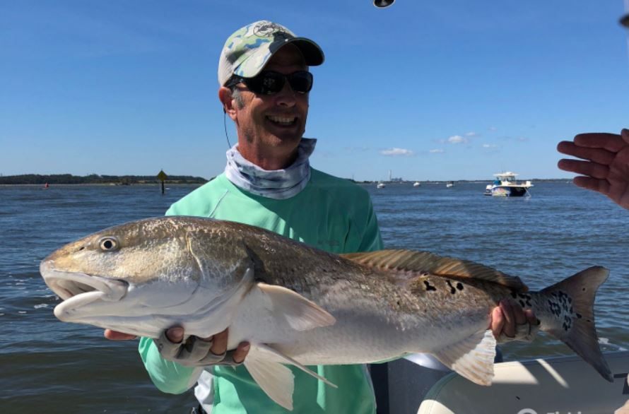 Lone angler fishing in Florida