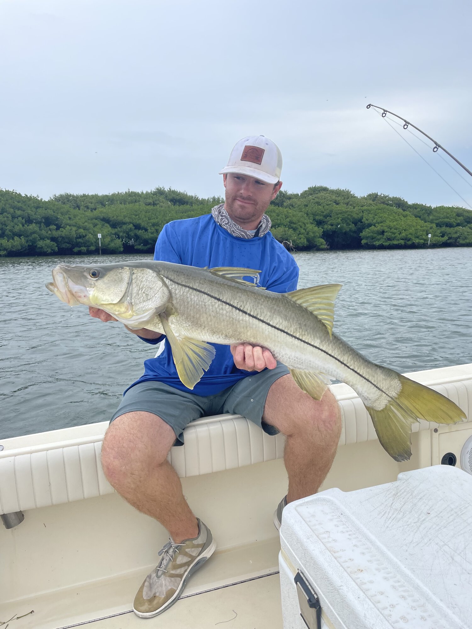 Snook fish caught while fishing in FL
