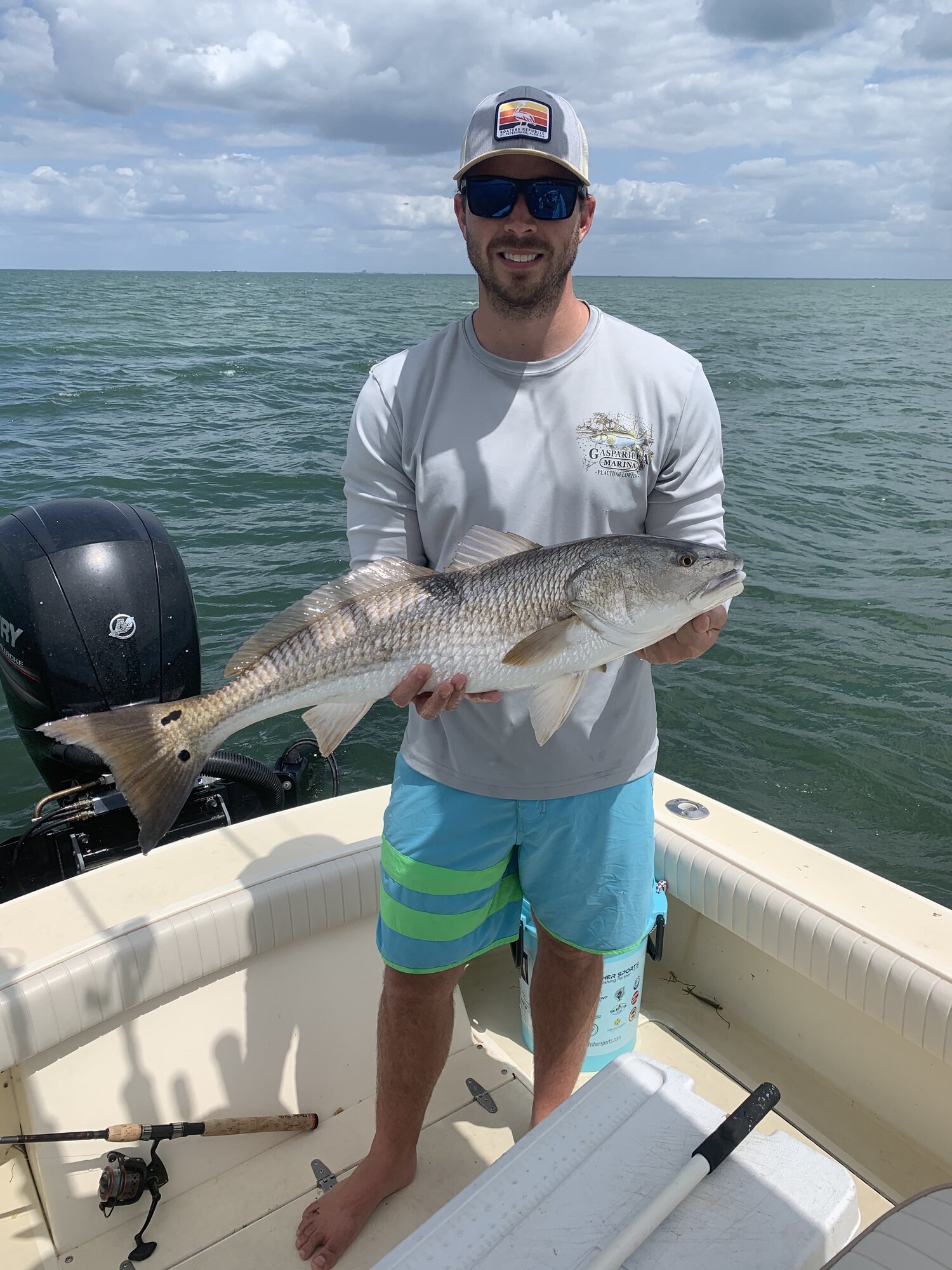 Redfish caught in St. Petersburg