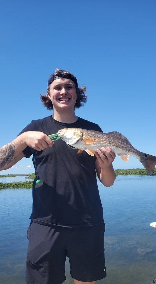 Redfish caught while fishing in Spring Hill FL