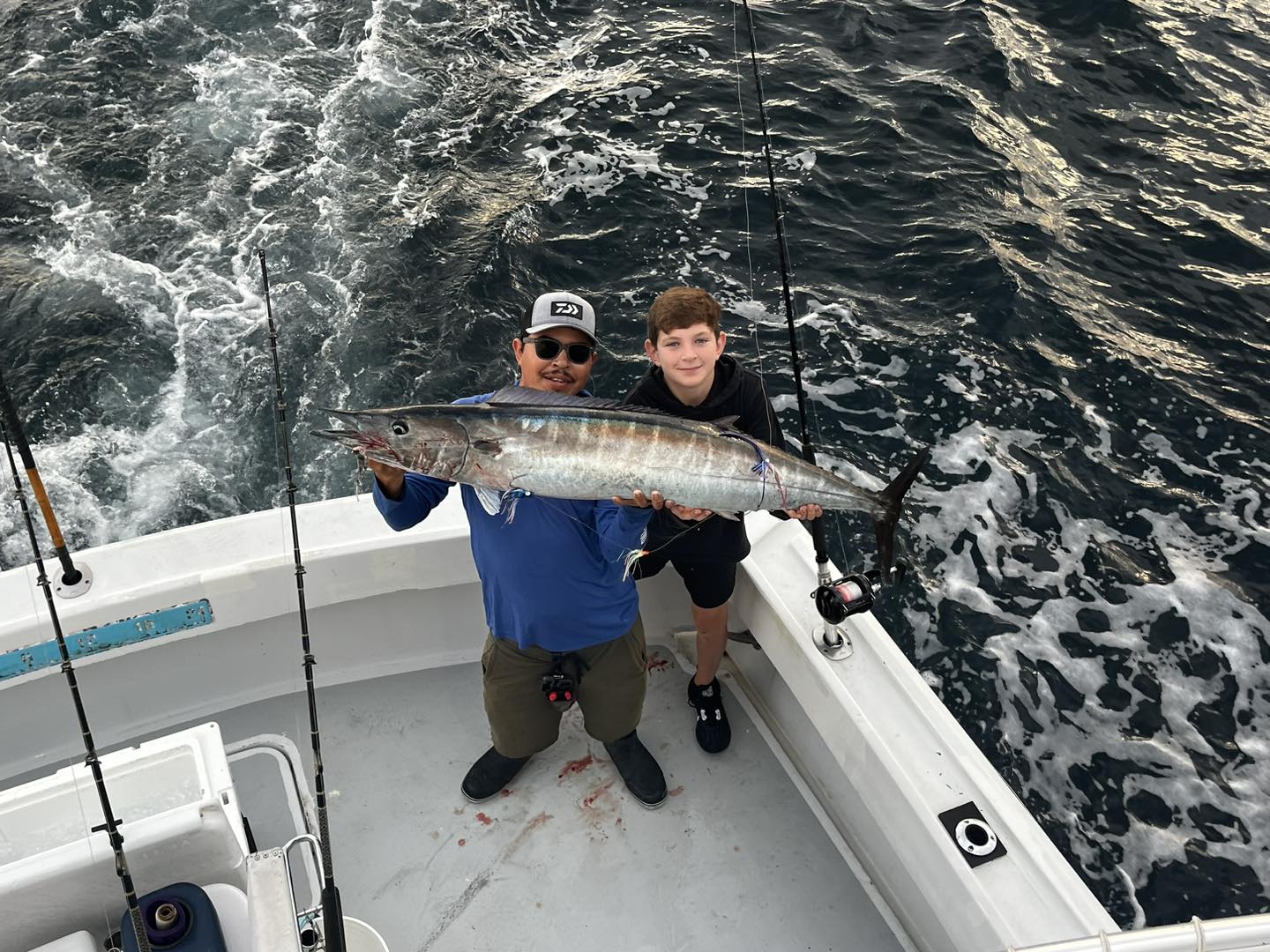 Wahoo fish caught in Pompano Beach