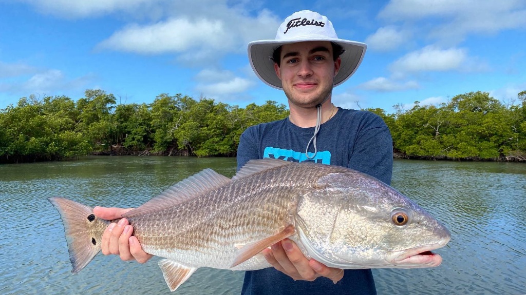 Redfish caught in Naples