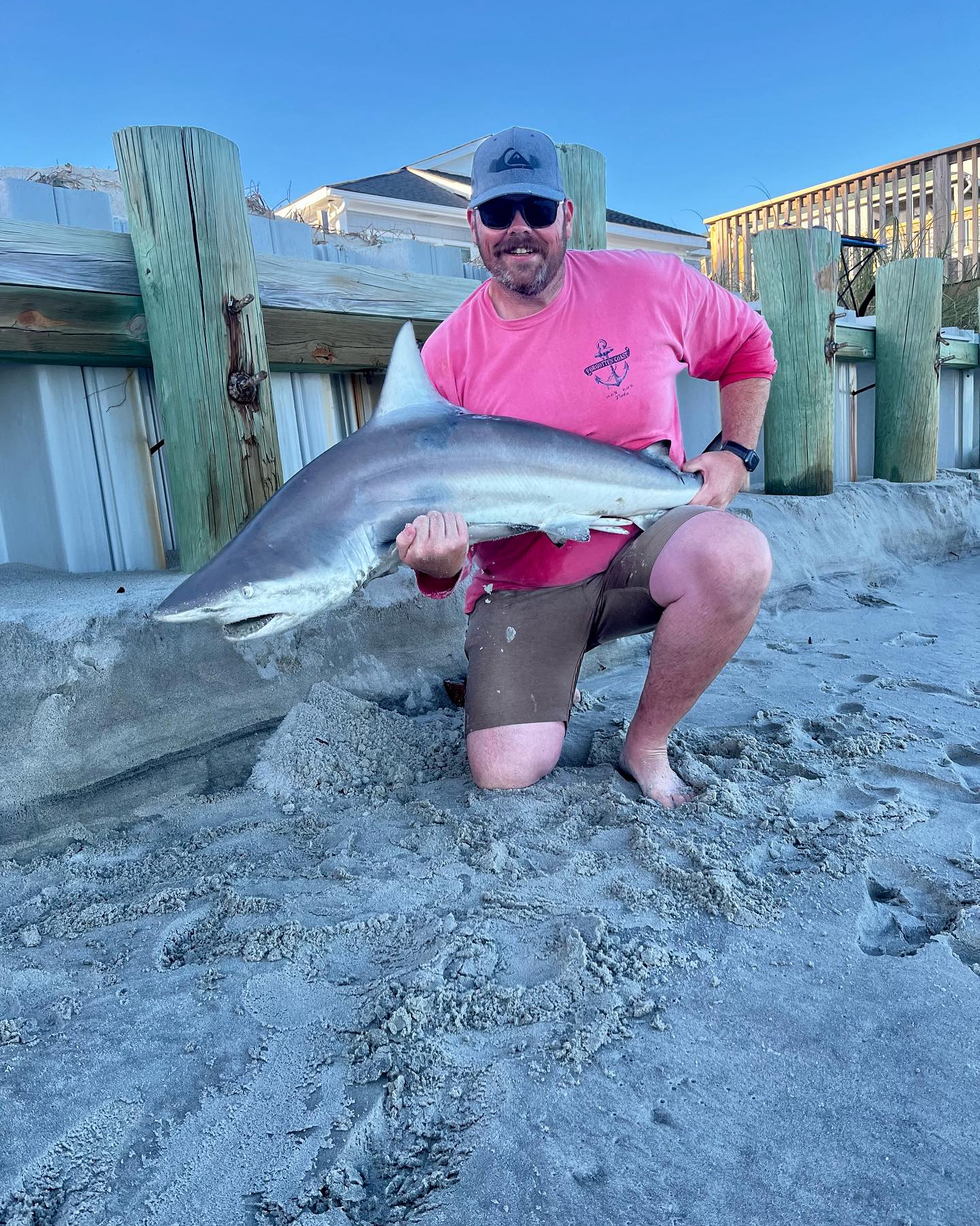 Blacktip Shark, 28 inches, fishing in Murrells Inlet
