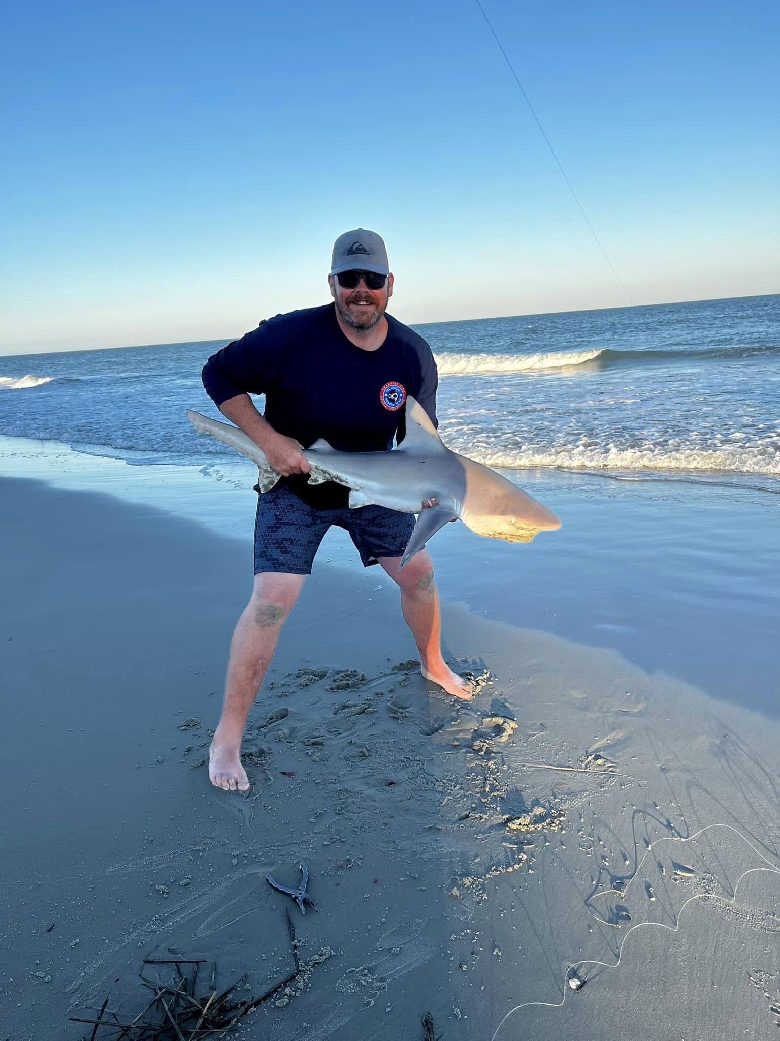 Sandbar shark, fishing at Murrells Inlet