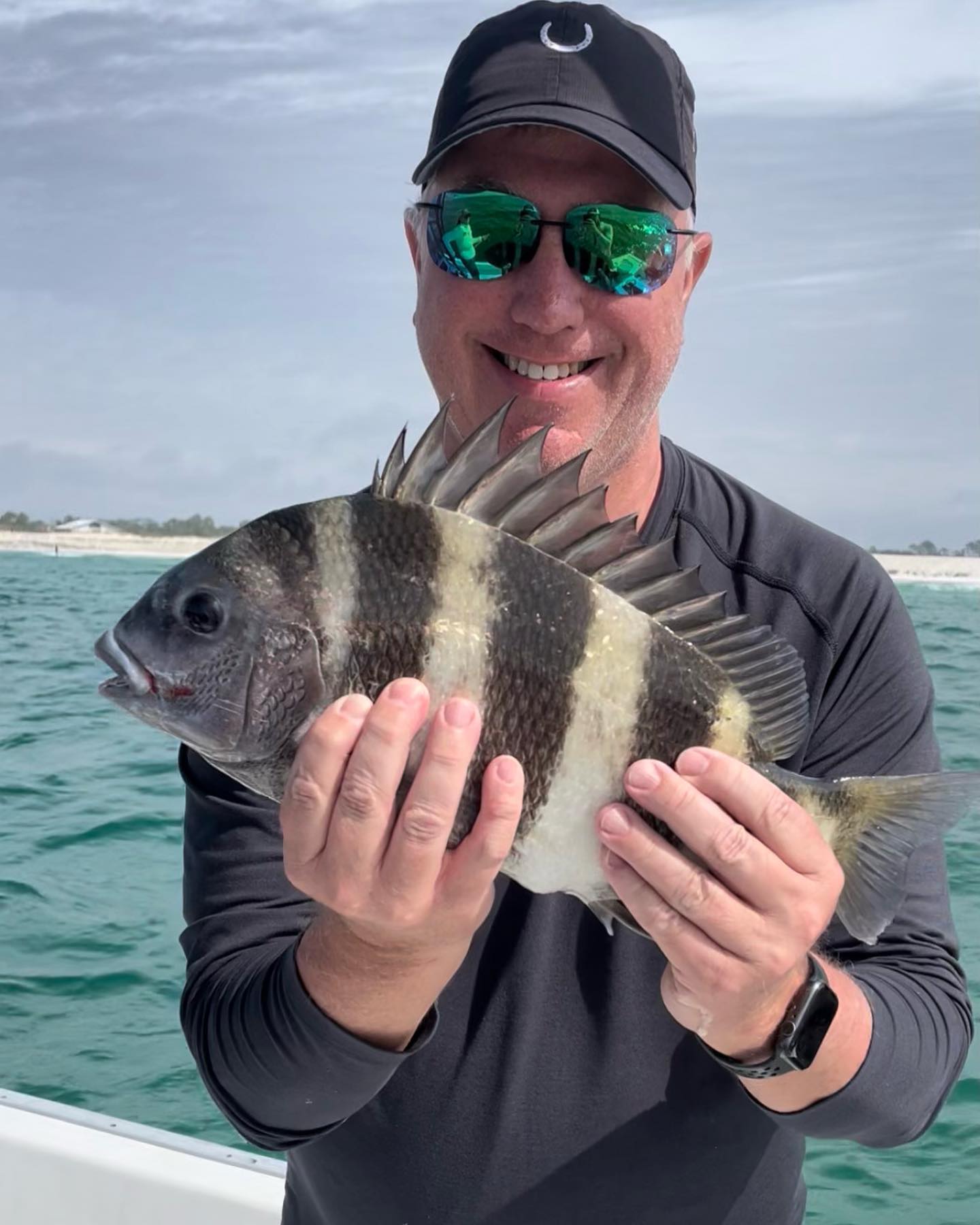 Sheepshead fish caught while fishing in FL