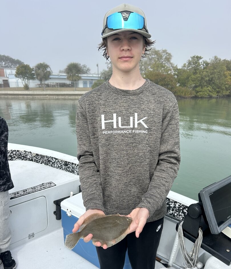 Summer flounder caught while fishing in Bay Pines FL