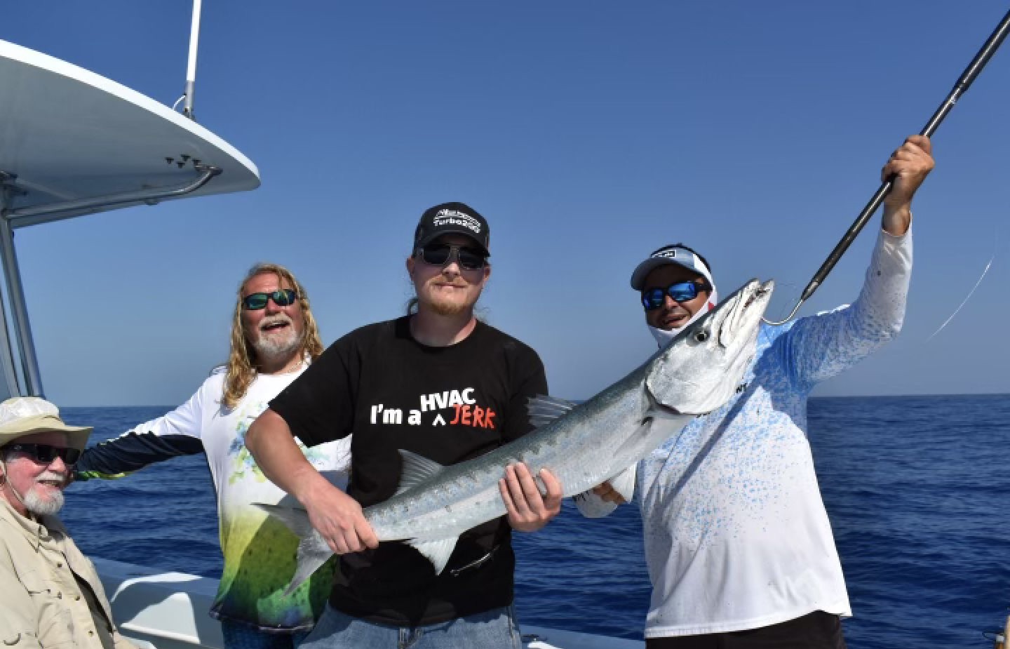Great Barracuda, a 28-inch fish, caught in Marathon