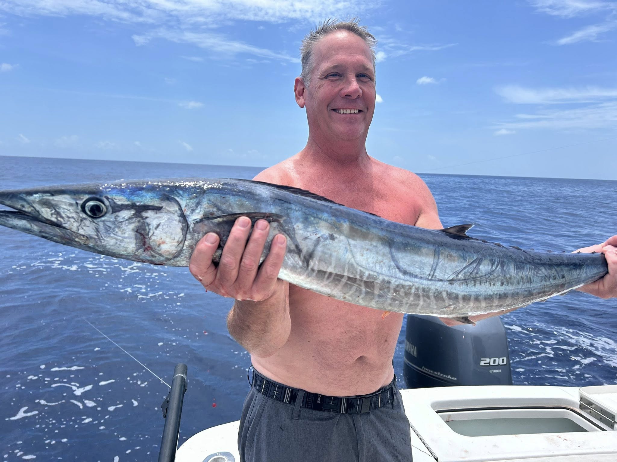 Lone angler fishing in Rincón