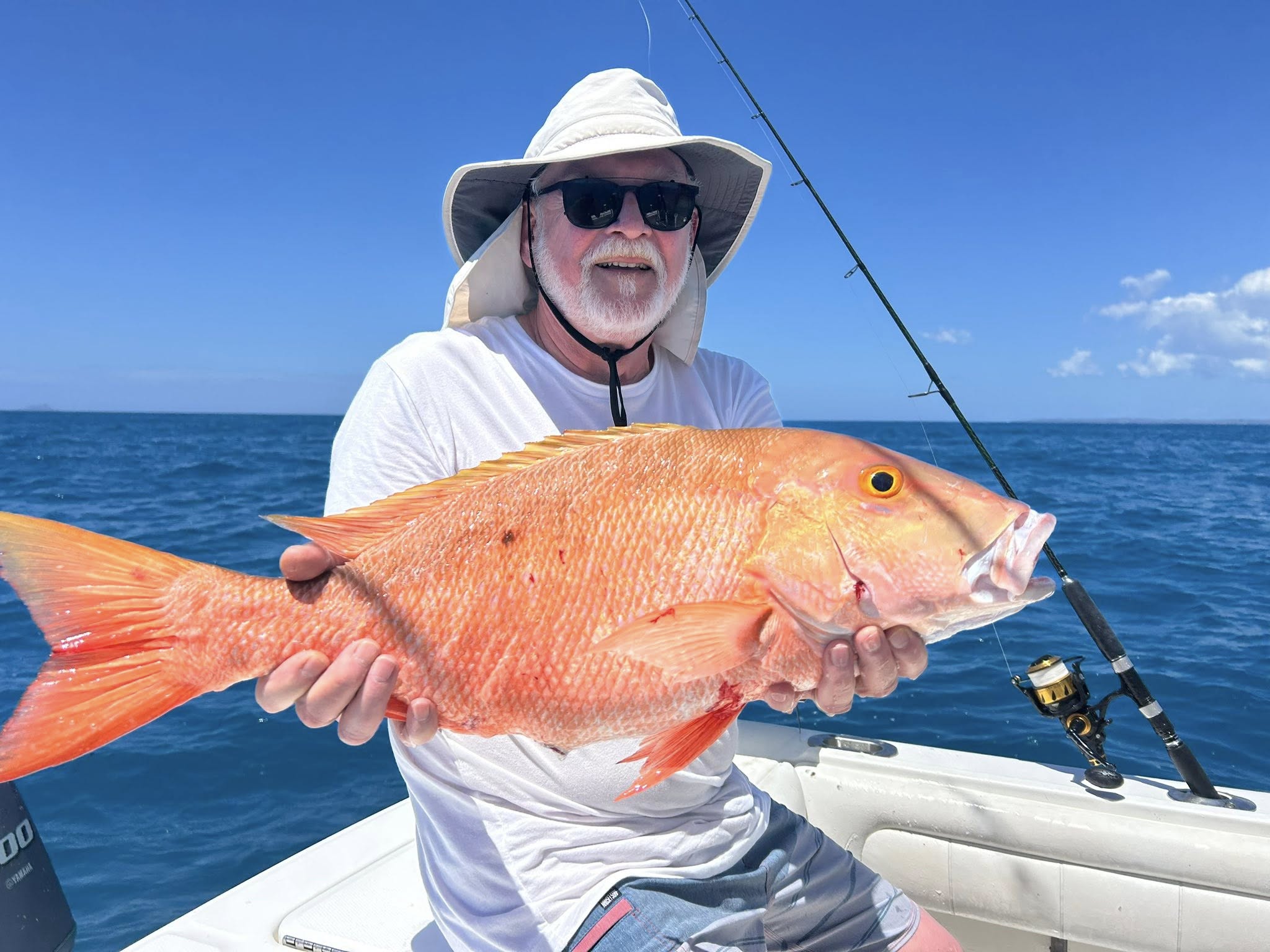 Mutton Snapper, a 26-inch fish, caught in Rincón