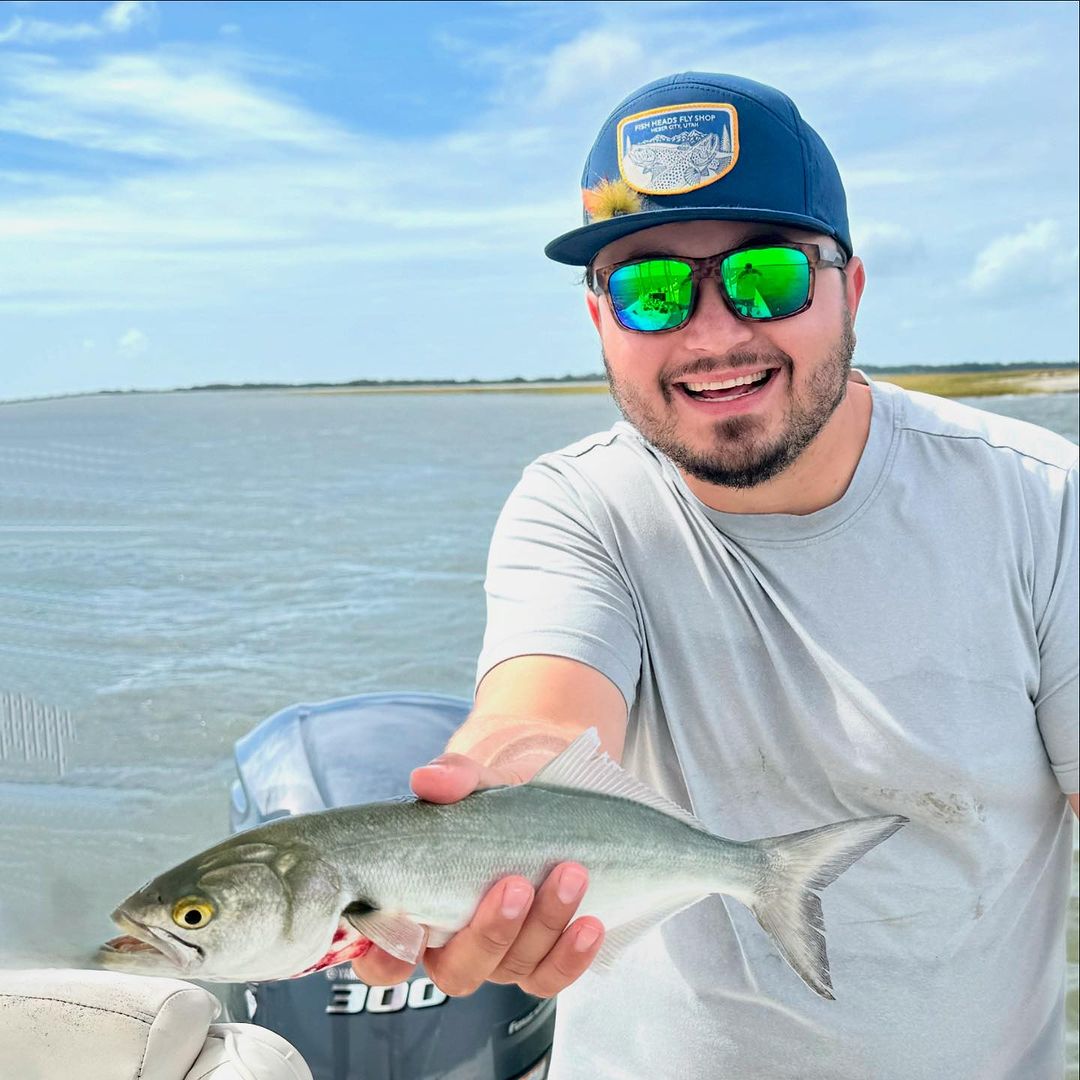 Bluefish caught on Folly Beach