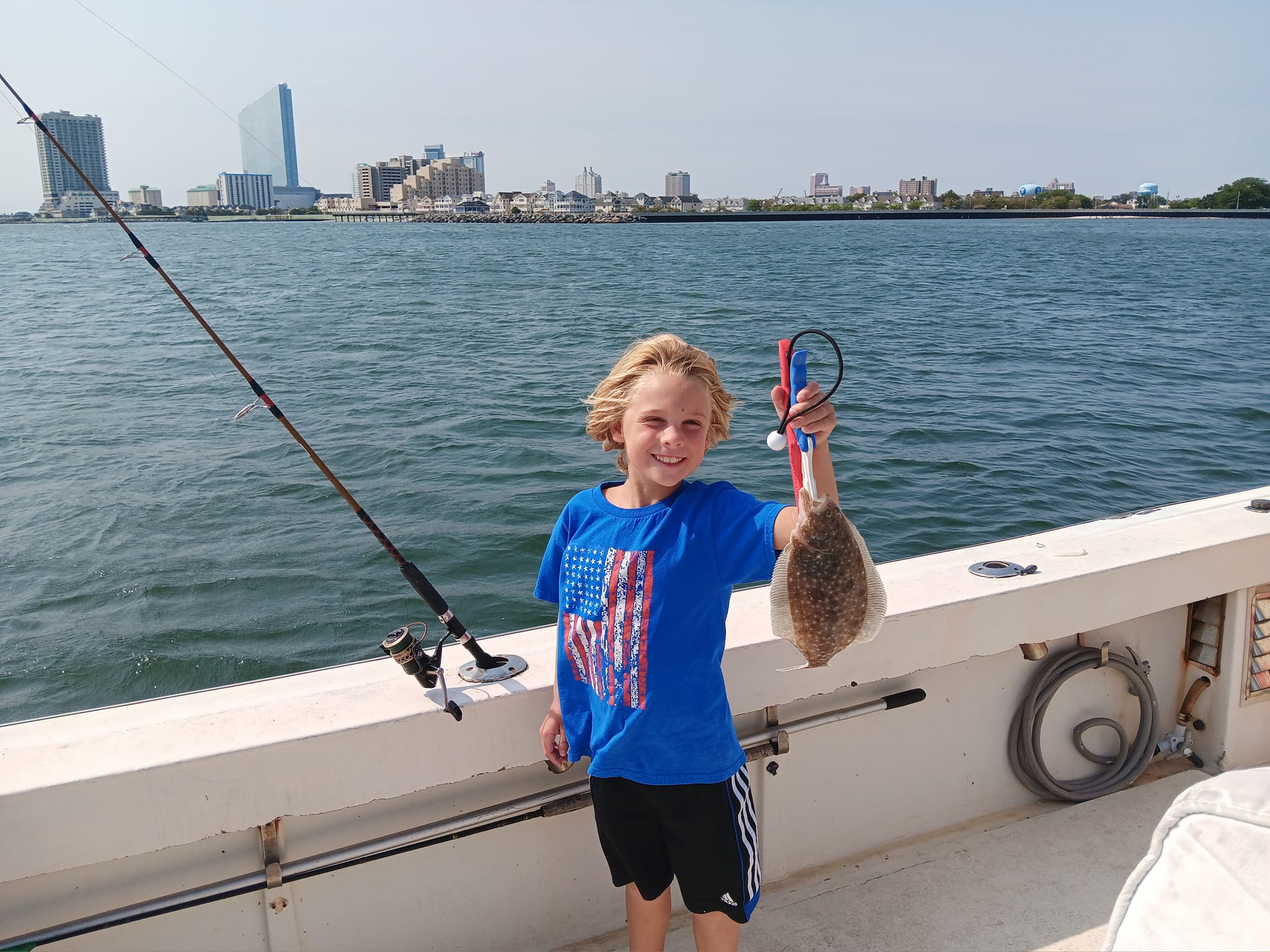 Summer flounder caught in Brigantine