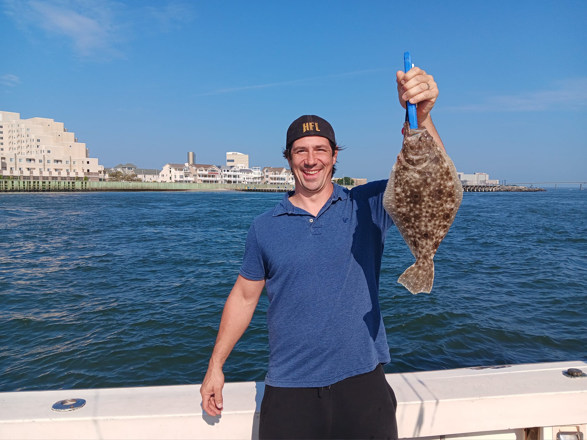 Summer flounder caught in Brigantine