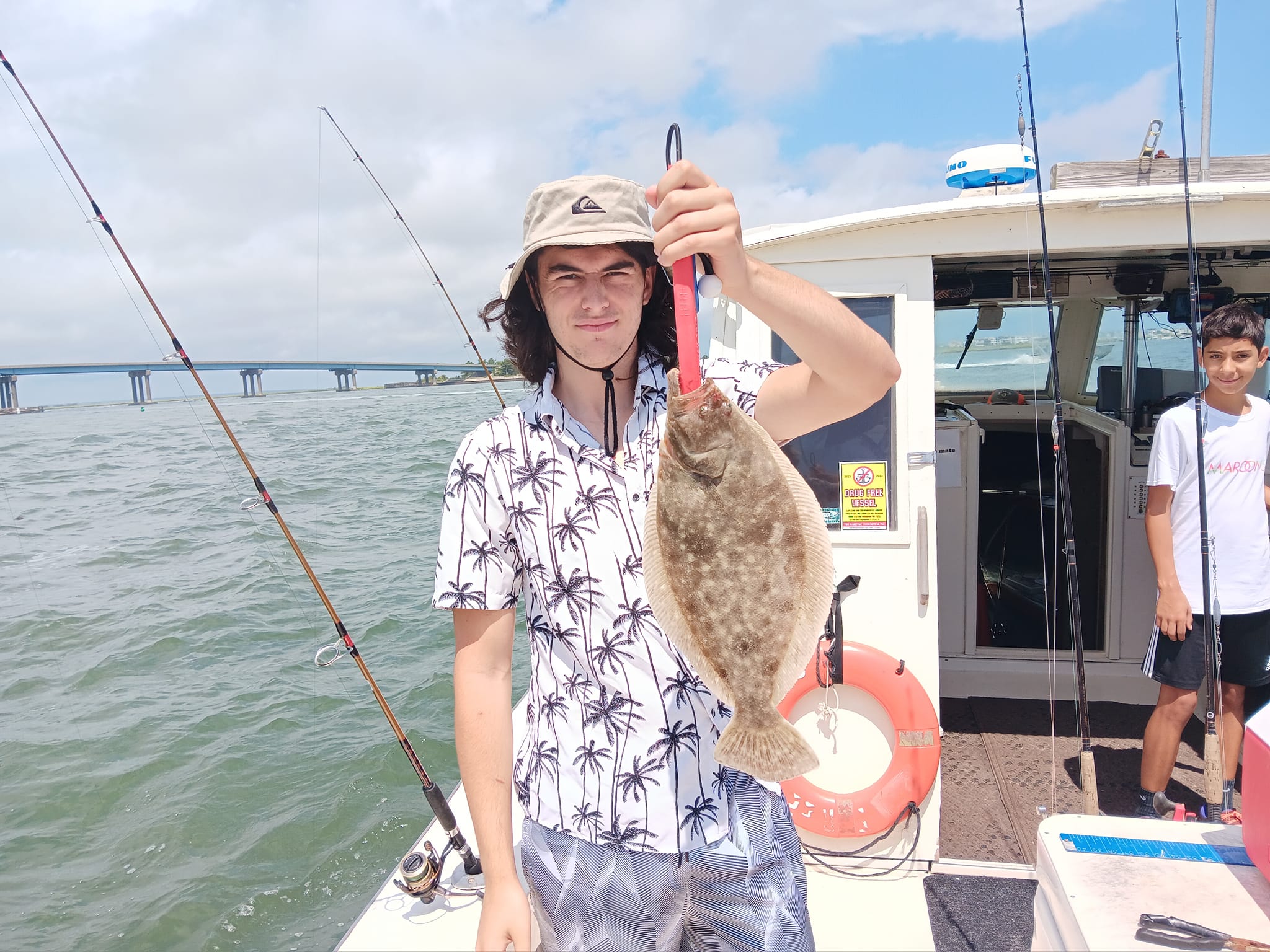 Summer Flounder fish caught in Brigantine