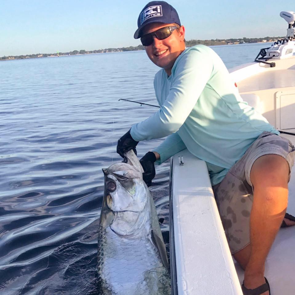 Angler with great catch in Stuart