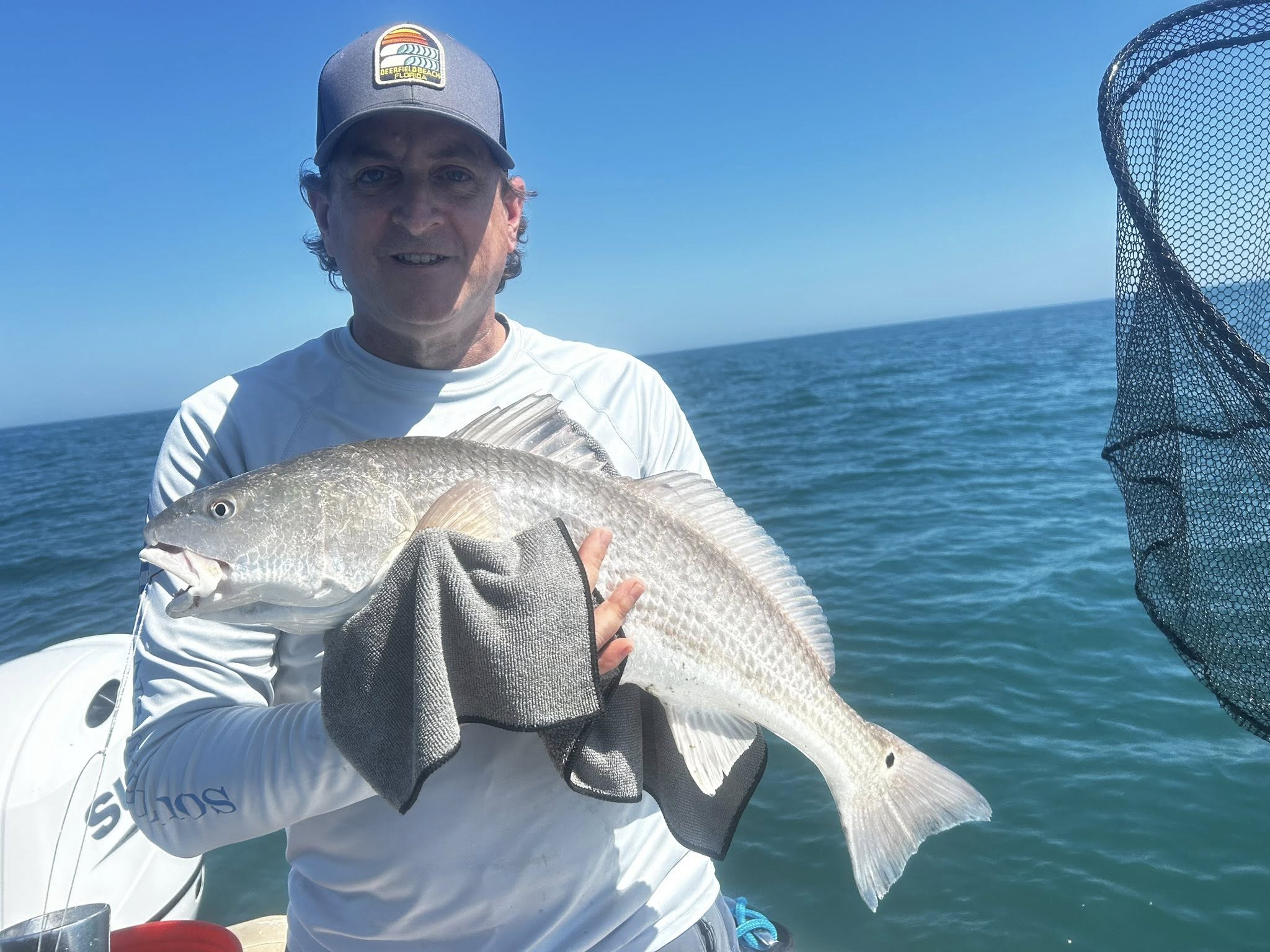 Redfish caught during fishing tour in Midway GA waters