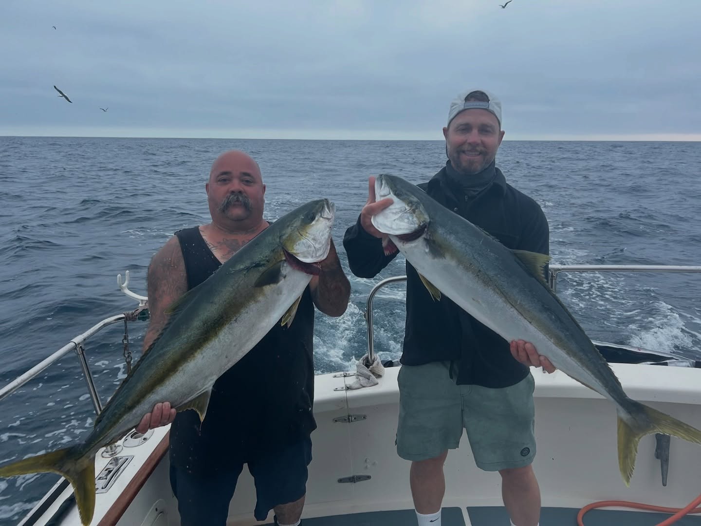 Fishing with friend in California