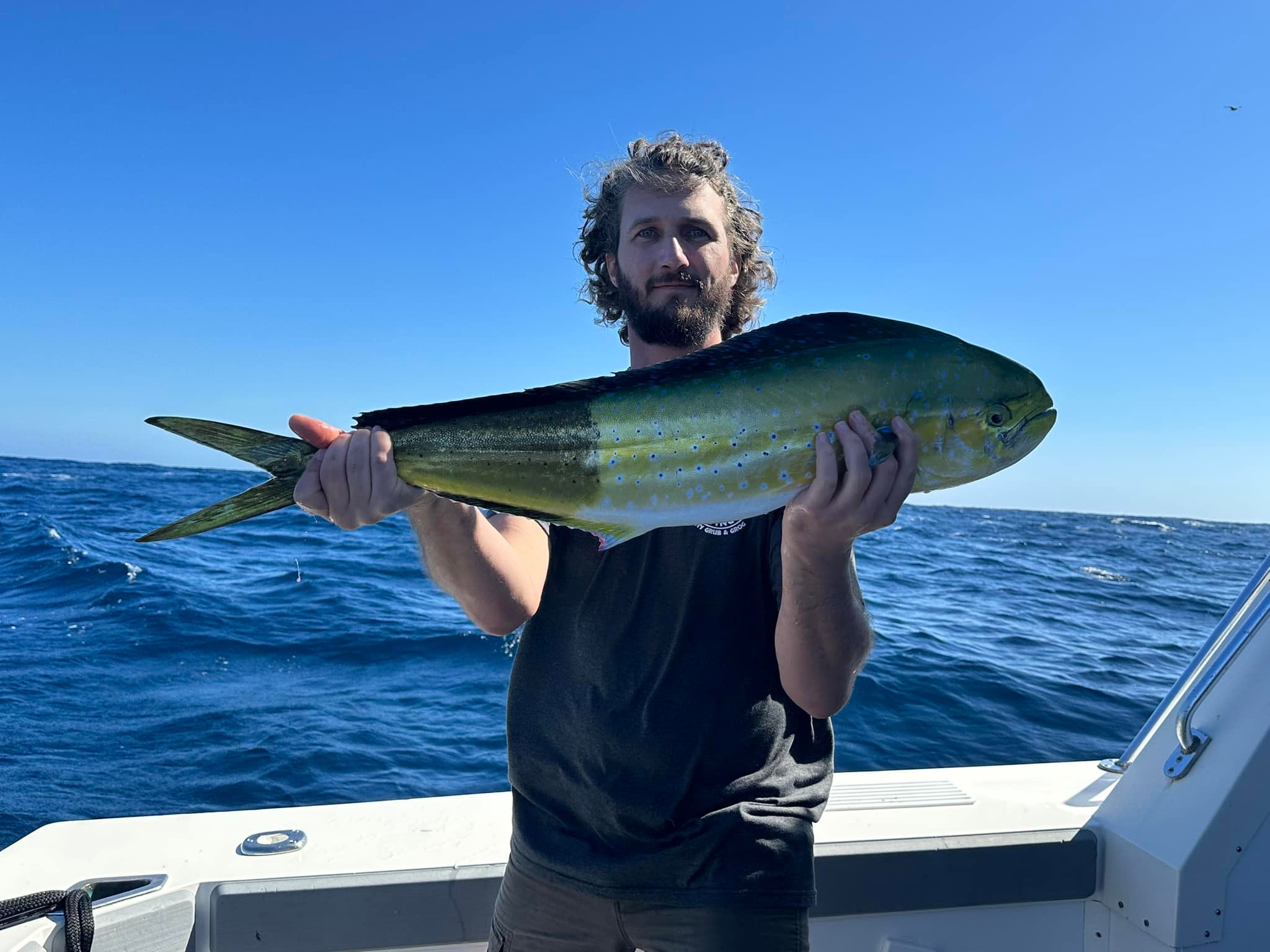 Angler fishing in California
