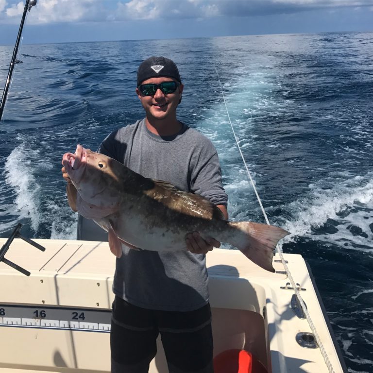 Person fishing in Florida