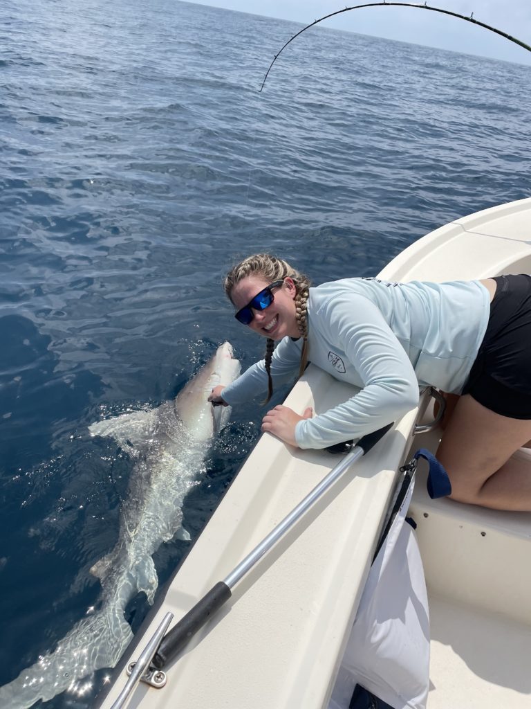 Angler fishing in St. Petersburg