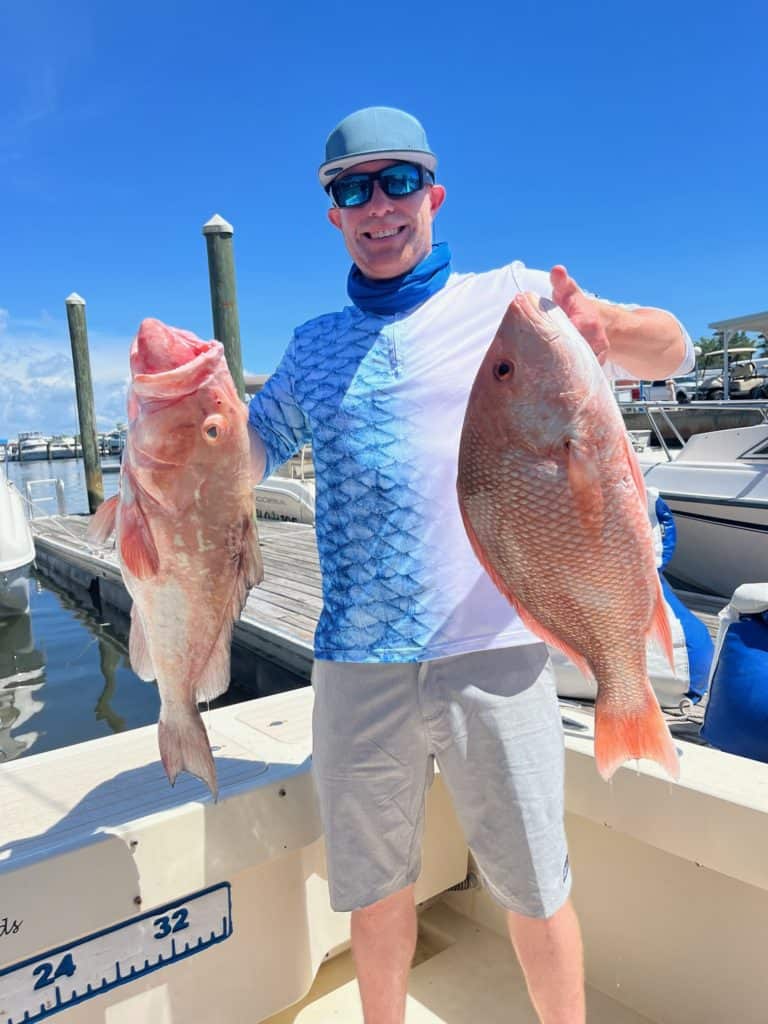 Nearshore fishing charter boat departing Bay Pines Marina St Petersburg Florida Gulf Coast