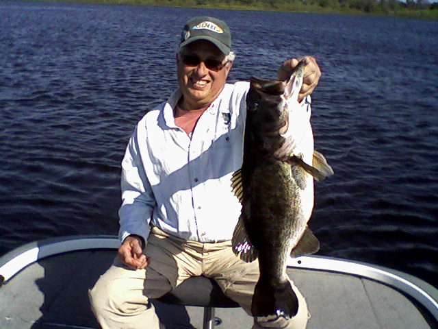Largemouth Bass caught while fishing in St. Cloud
