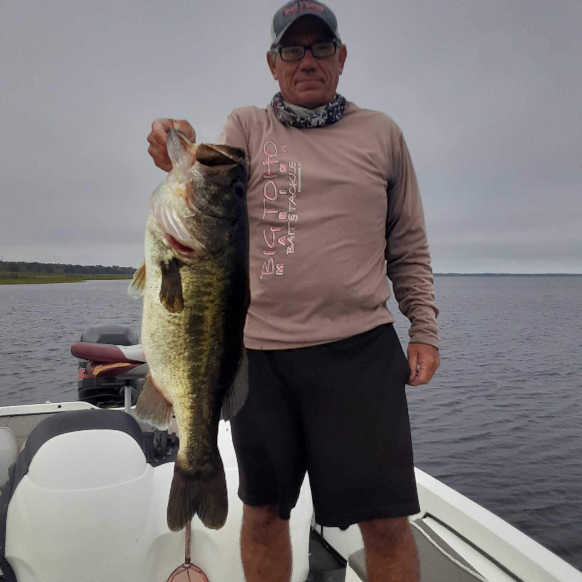 Angler with fishing rod in St. Cloud