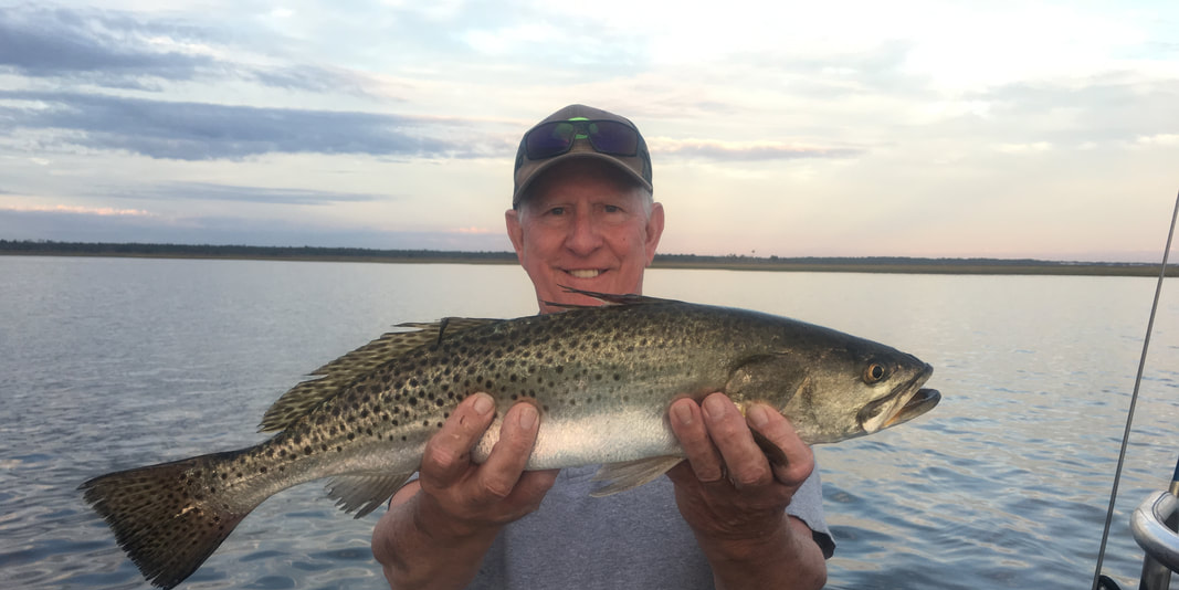 Steinhatchee 6-hour inshore fishing charter boat targeting trout, redfish, flounder on flats