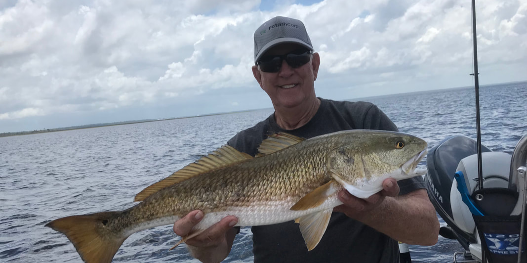 Private 8-hour Steinhatchee inshore fishing charter boat targeting trout, redfish, flounder