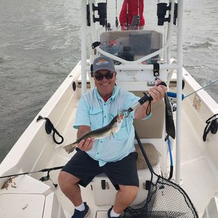 1 person fishing in Crystal River