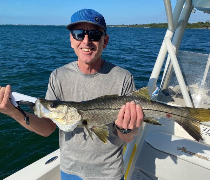 Majestic snook fish caught in Sarasota