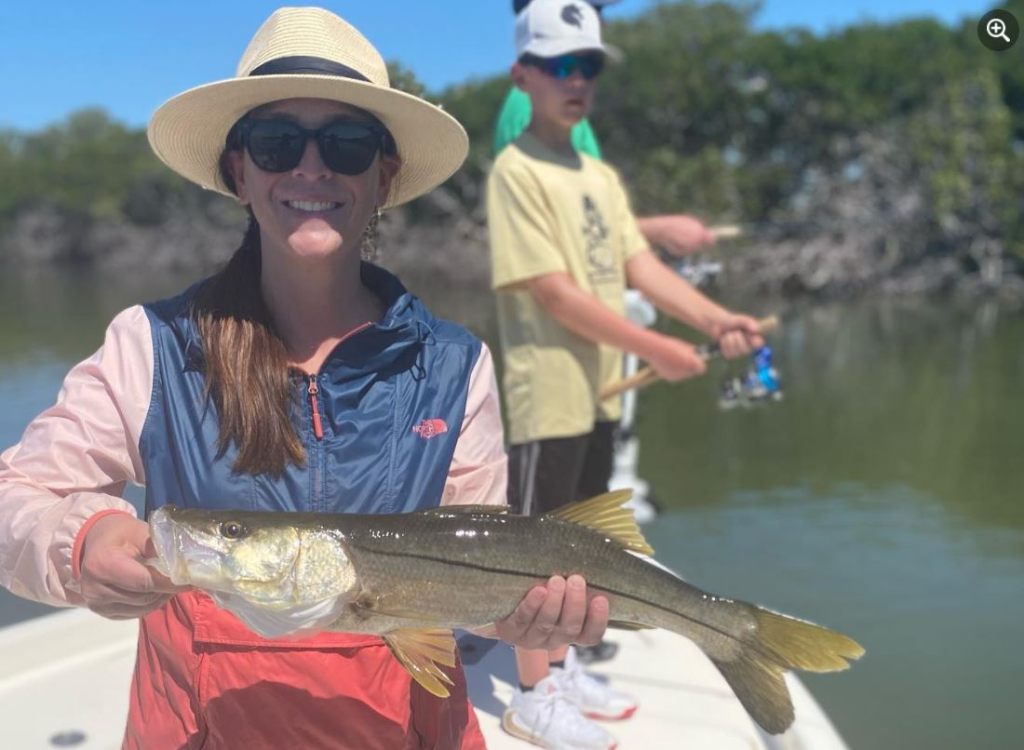 Snook fishing in Sarasota
