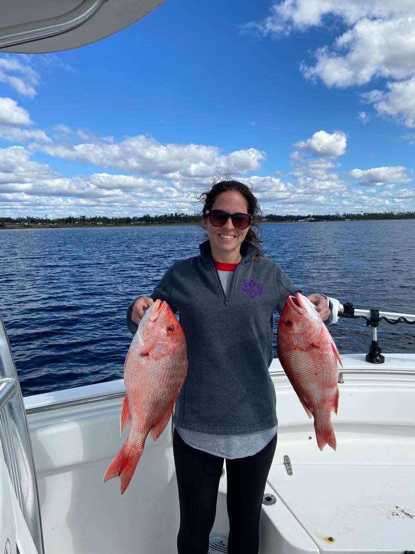 2 fish caught while fishing in FL