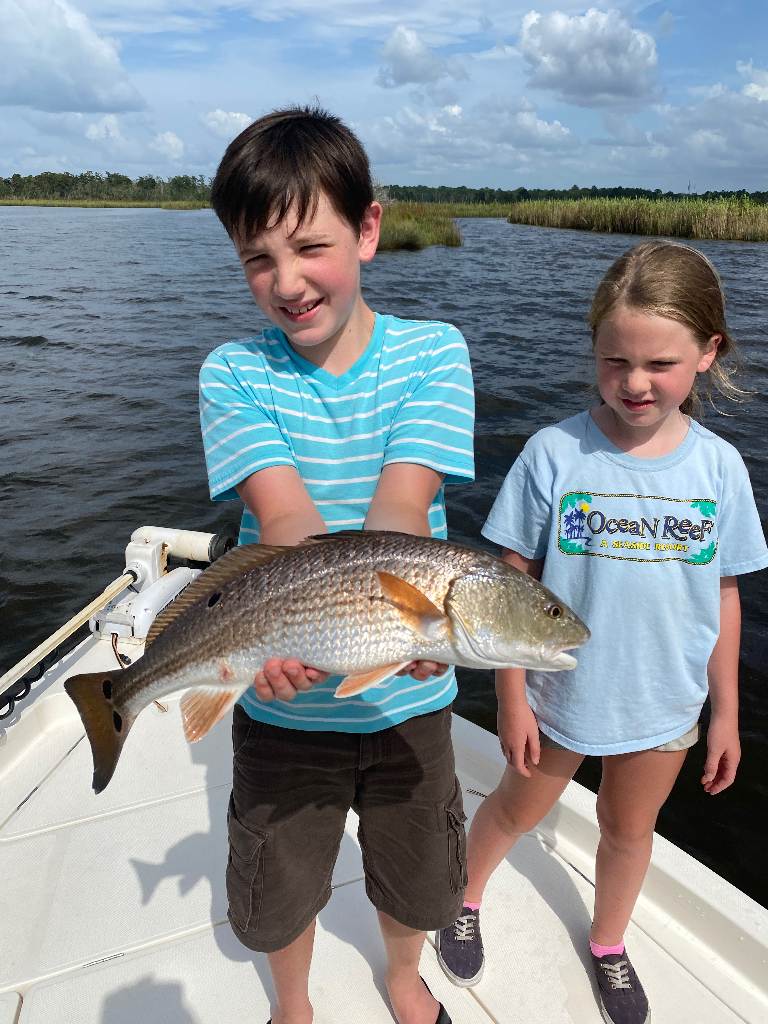 Redfish caught in Florida