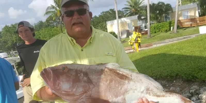 A great catch of a 24-inch fish in FL