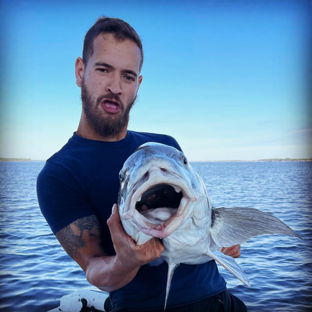 One angler catching fish in FL
