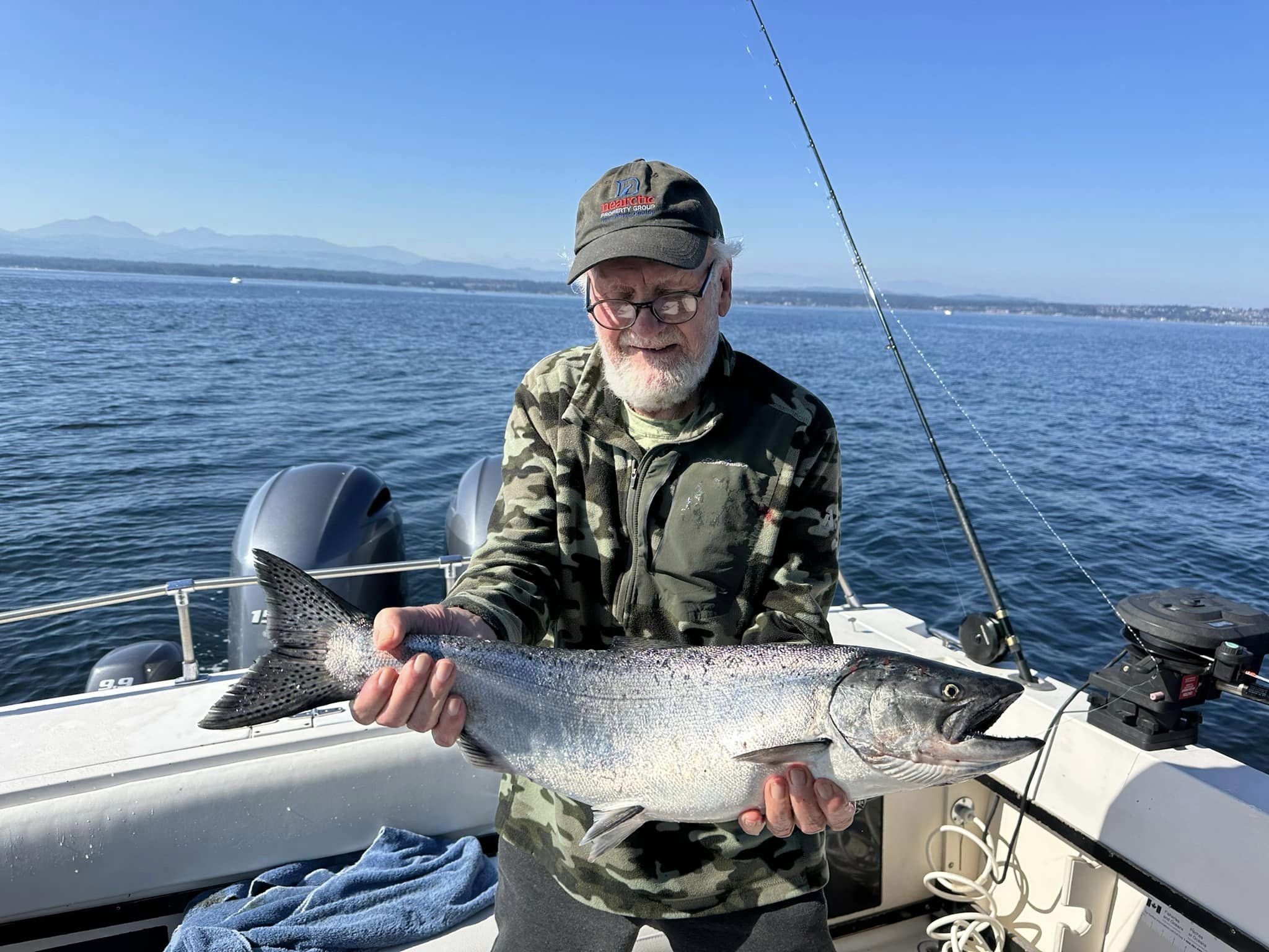 A person fishing in BC