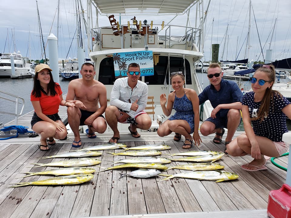 6 anglers at Riviera Beach fishing