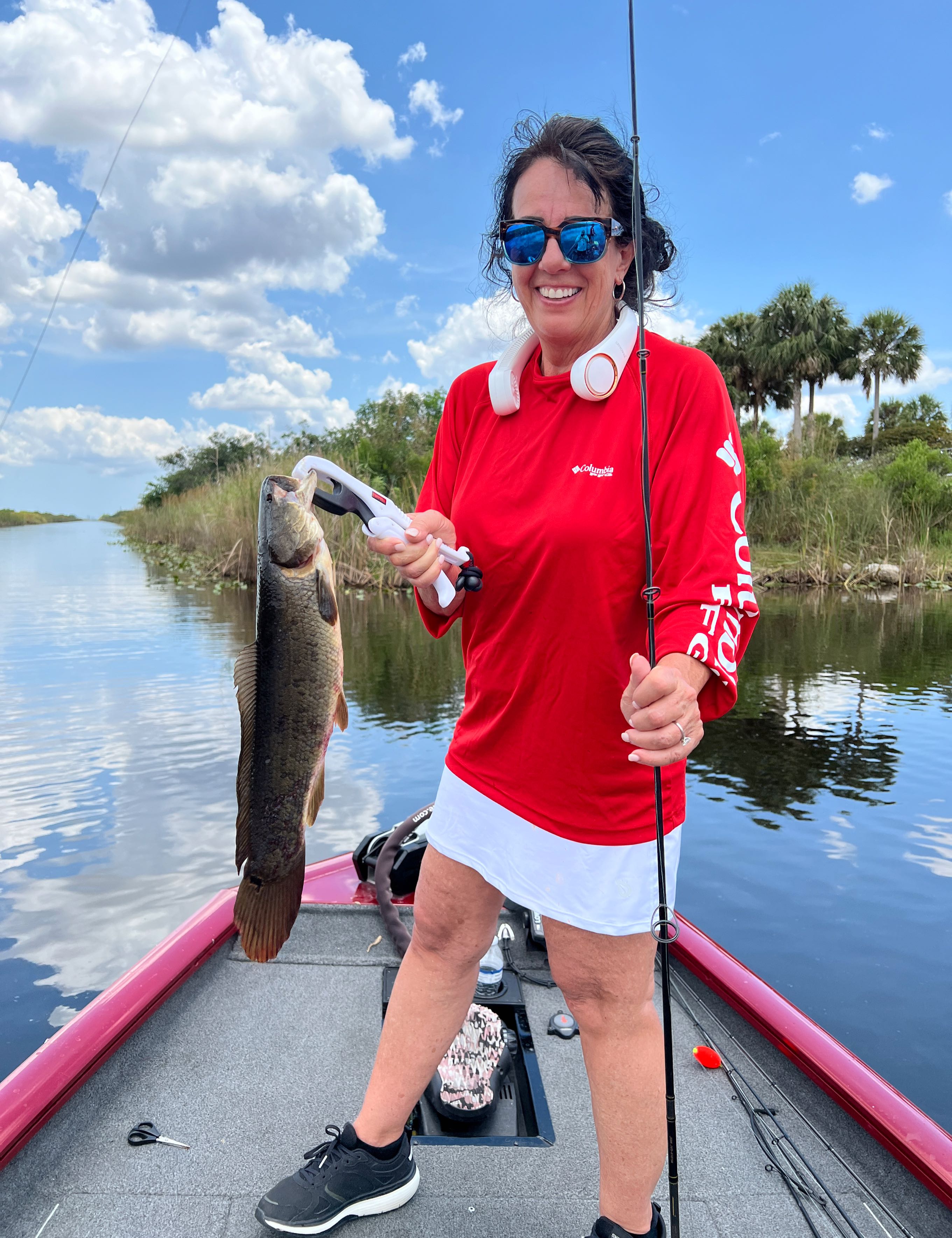 Bowfin fish caught while fishing in FL