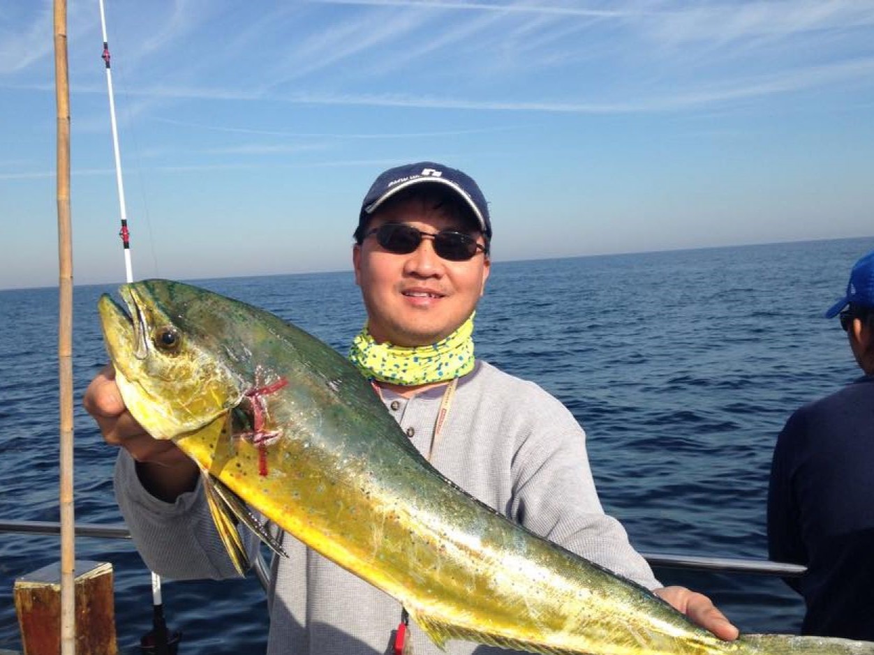 Angler fishing in NJ