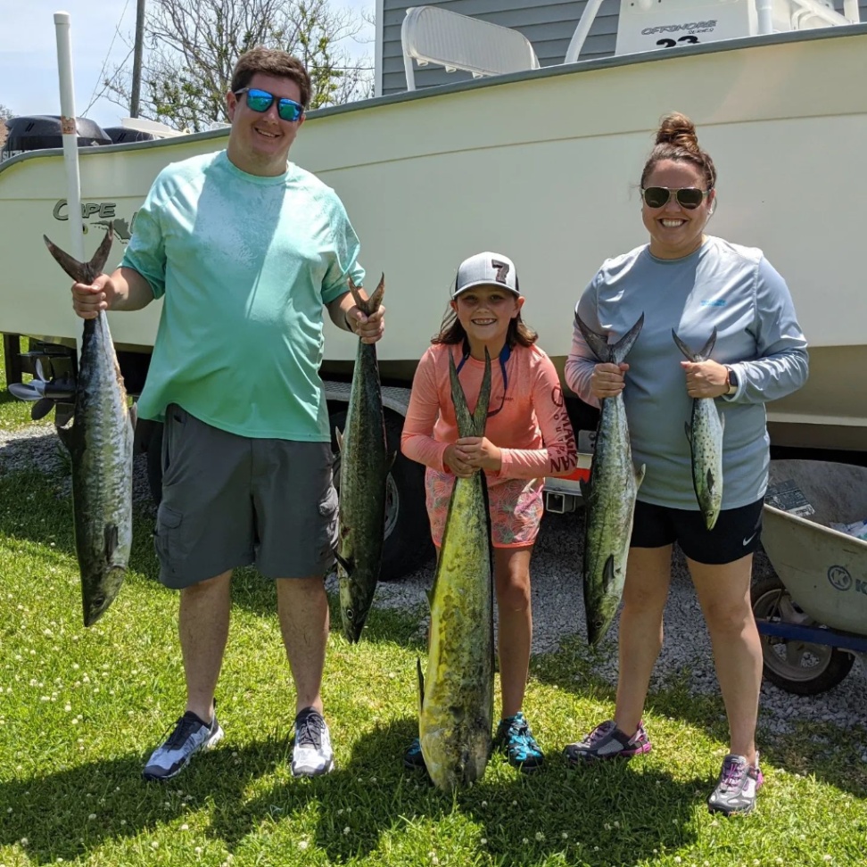 5 king mackerel caught during fishing trip in Davis