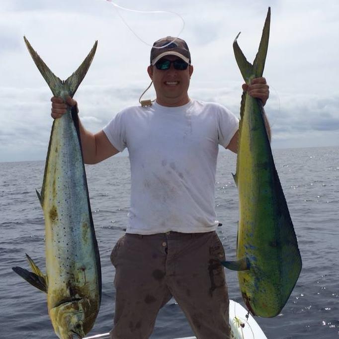 Two big fish caught while fishing in NC