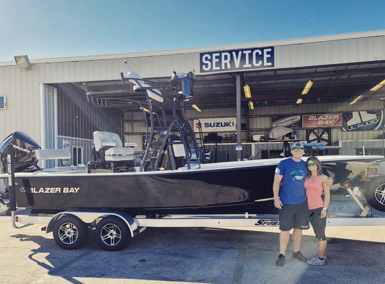24ft Blazer Bay Boat
