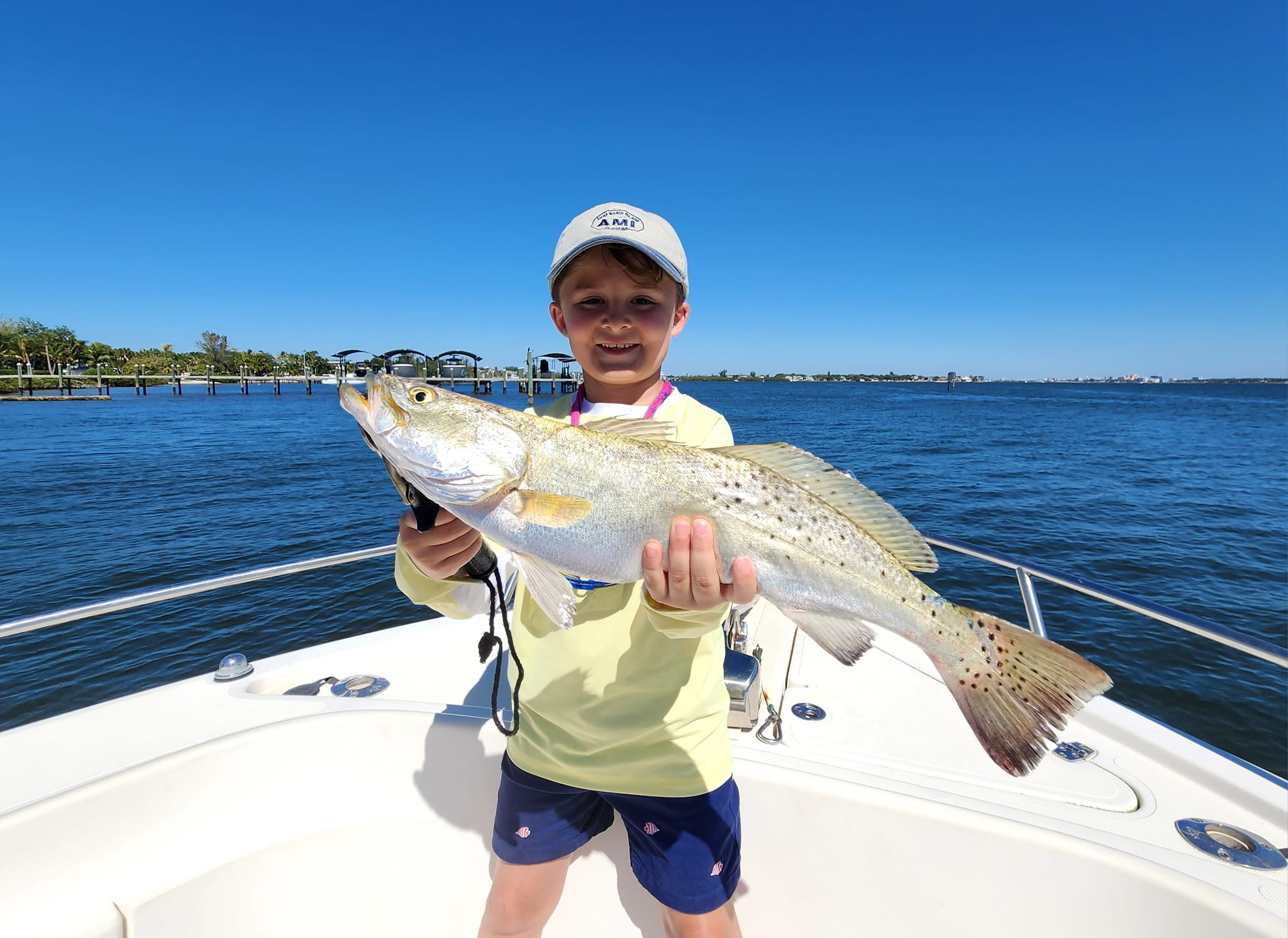 A person fishing in Bradenton