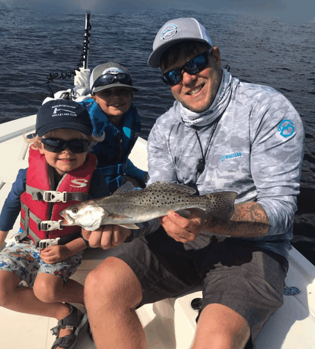 Spotted Weakfish, 22 inches, caught in NC
