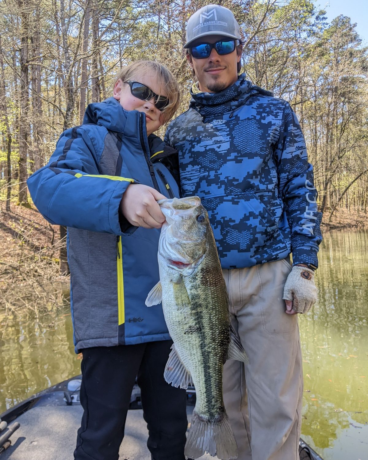 Largemouth Bass caught in Mount Ida