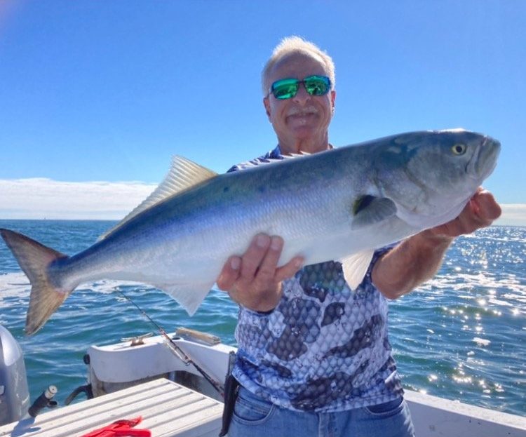 Angler fishing in the great outdoors of MA