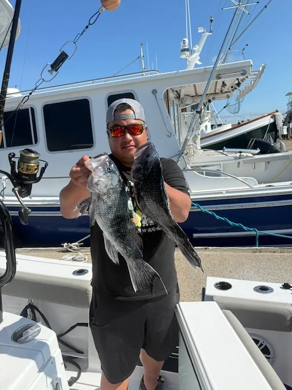 24-hour offshore fishing charter boat in Fairhaven MA targeting tuna, bass, and flounder