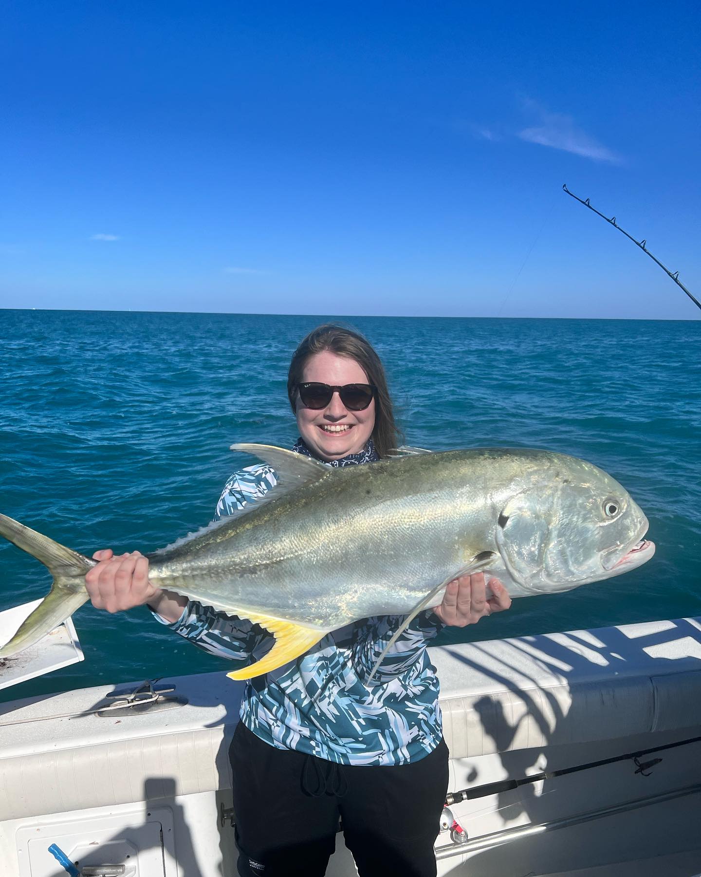 Crevalle Jack, 28-inch fish caught while fishing in FL