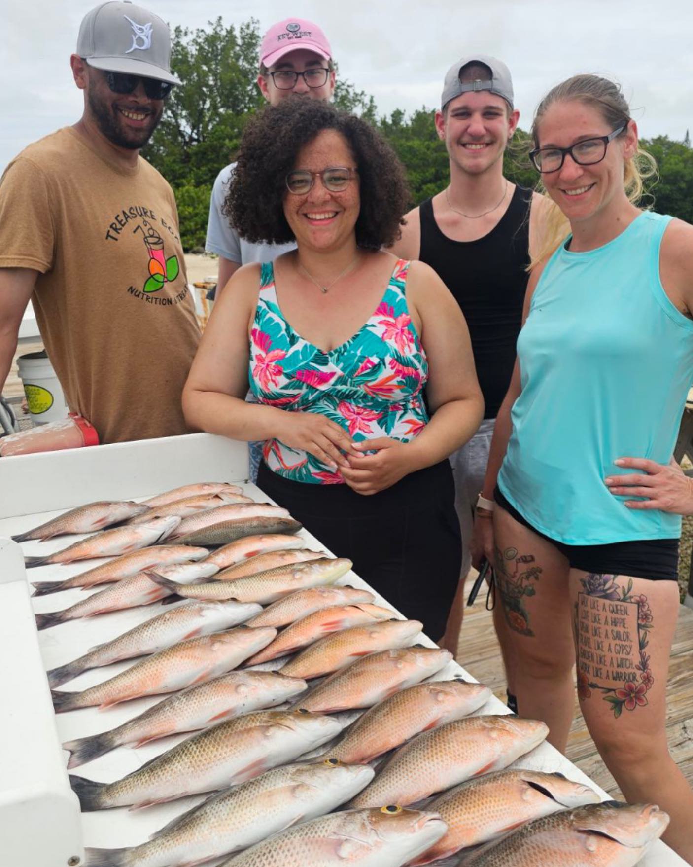 2 fish caught fishing in Marathon