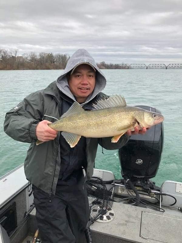 Angler fishing in Ontario
